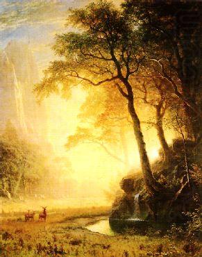 Hetch Hetchy Canyon, Albert Bierstadt